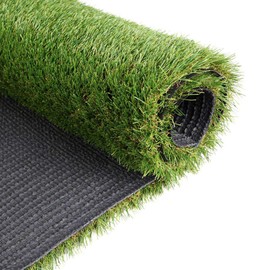 Griclner 35mm Artificial Turf Lawn Fake Grass, 1.38" Pile Height Realistic Synthetic Grass, 2FTX21FT,Drainage Holes Indoor Outdoor Pet Faux Grass Astro Rug Carpet for Garden Backyard Patio Balcony