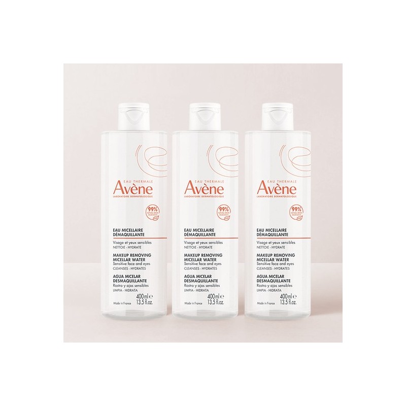 Avène Micellar Cleansing Water 400ml (3 pieces) / 아벤느 미셀라