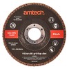 Amtech V0300 115mm 60 grit Flap disc