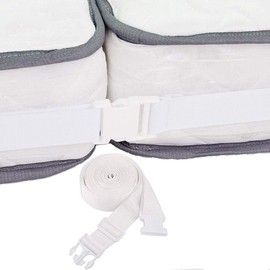 JOLIRSBOX Mattress Band, Fixing Belt, Bed Band, Connected, Fixed, Anti-Slip Belt, Prevents Bed, Gap Prevention, Mattress Slip Prevention, For 2 Beds, Width 2.0 inches (50 mm), Length 32.8 ft (10 m)