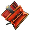 VISCONTI Daisy Collection Spanish Ladies Leather Purse with Tab Closure