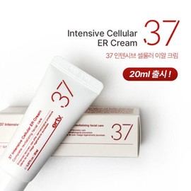 Erti 37 Tone-up Soothing Elasticity EAR Cream 20ml + 10 Samples / 에르띠 37 톤업 진정 탄력 이알 크림 20ml+샘플10매