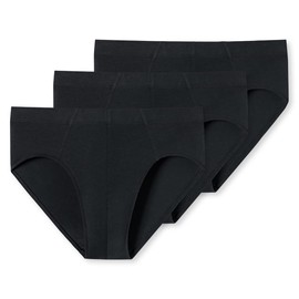 Schiesser Men's Briefs, Black_179572