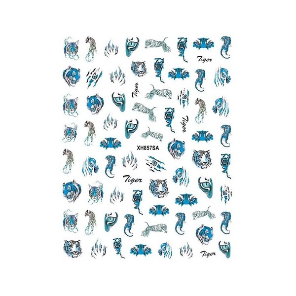 Generic Tiger Lion Print Tiger Scratch Claw Scars Nail Decal