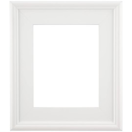 Creative Mark Plein Air Wooden Picture Frame - 18X24 White - Professional Single Frame for Art Panels, Stretched Canvas, Pictures and More, glass and backing not included