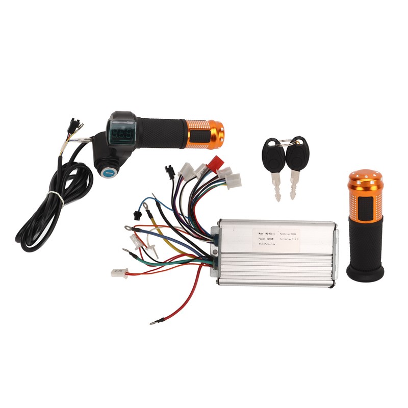 48V 1000W Brushless Controller Electric Bike Conversion Kit Gold Universal