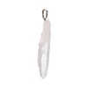 ROCKING GIFTS Mineral Lemurian Quartz Laser Tip Energy Healing Pendant
