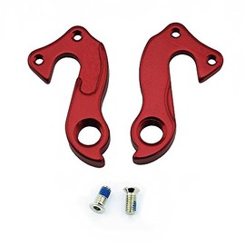 Noah And Theo NT-HD028 Mech Gear Derailleur Hanger Dropout compatible with BOARDMAN and MBK Hanger D353 353 in SATIN RED incl. screw set.