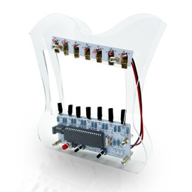 EIELE Electronic Harp Soldering Iron Analogue Music 3 Tones Adjustable Infrared Laser Scanning DIY Soldering Play Set for Beginners (Soldering Required)