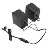 Computer Speaker USB Powered Wired Volume Control Mini Desktop Speaker