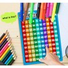Bememo 3 Pieces Number 1-100 Charts Educational Preschool Posters Learning