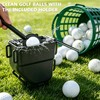 Ruppence Golf Ball Washer Club Head Cleaner Kit, 2-in-1 Portable