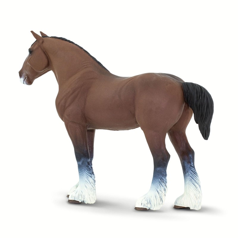 Safari Ltd Winner's Circle Horses: Clydesdale Stallion
