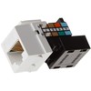 Leviton Category 5 QuickPort Connector, CAT 5, 41108-RW5, White