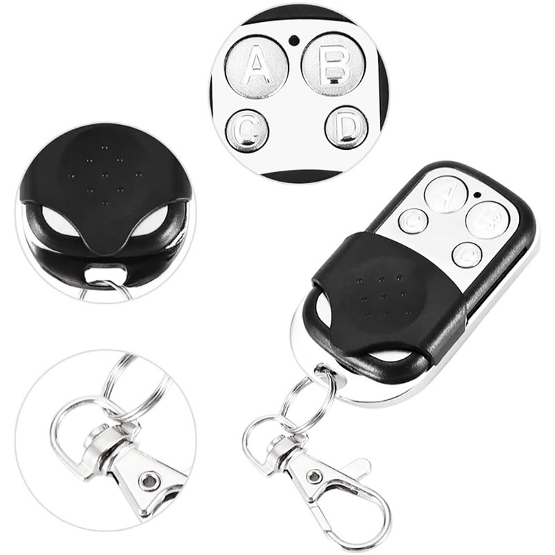 433 MHz Wireless RF Switch, DC 12 V 4-Way Learning