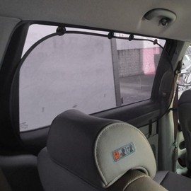 Vehicle mesh net sunshade car camping parking window mesh net / 차량 메쉬망 햇빛가리개 차박 주차 창문 망사망