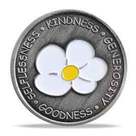 Imasoner Daisy Kindness Coins Token of Appreciation Kindness Pass It On Thank You Gifts Set of 5