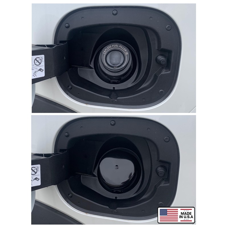 Cap & Shield Tethered 2.75inch ID, Capless Gas Cap Dirt,