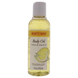 Burt's Bees Burts Bees Body Oil - Lemon and Vitamin E Unisex Oil 5 oz, White