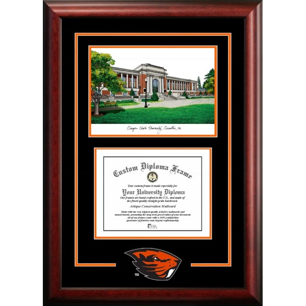 Campus Images Oregon State University Spirit Graduate Frame