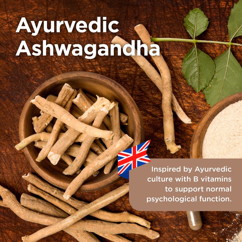 Healthspan Ashwagandha | 60 Capsules | Supports Relaxation & Mental