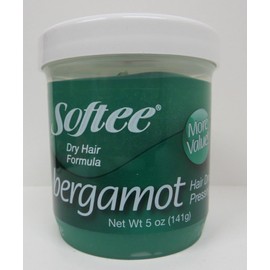 Softee Bergamot Hair Dress and Pressing Oil, 5 Ounce