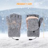 KAMEUN Heated Gloves for Men and Women, Thermal Gloves with