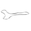 Myofascial Release Muscle Scraper Tool Ergonomic Stainless Steel Gua Sha