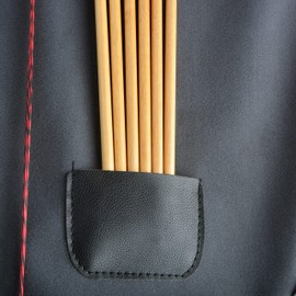 AMEYXGS 60inch Archery Traditional Bow Bag Longbow Case Leather Recurve Bow Case Hunting Recurve Bow Carry Bag Case for Outdoor Shooting Leather Bow Bag (Black)