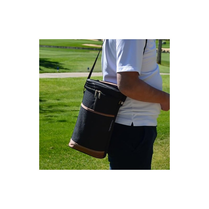 Picnic at Ascot - Insulated 2 Bottle Travel Wine Tote