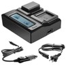 SR SUN ROOM NP-FW50 Dual Rapid Battery Charger for Sony