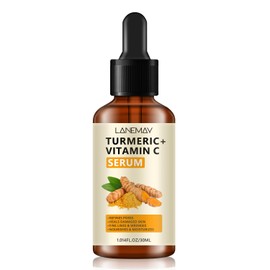 Turmeric Face Serum + Vitamin C Moisturizer for face Hydrate Dry Skin