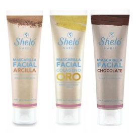 Sheló Nabel Mascarillas Faciales Piel Grasa, Anti Acné, Limpieza Prfunda