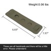 TOPTACPRO Tactical Glow Stick Pouch Chemlight Pen Holder Flashlight Battery