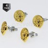 License Plate Bolts, 4 pcs Universal Jesus Style Stainless Steel