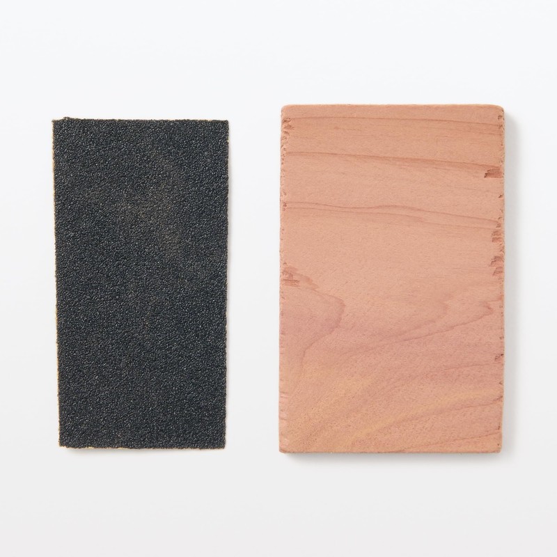 MUJI 84431609 Uneven Red Cedar Block, Approx. 7.1 oz (200