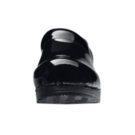 Women's Professional Patent Clog, Black Patent,42 EU/10.5-11 M US