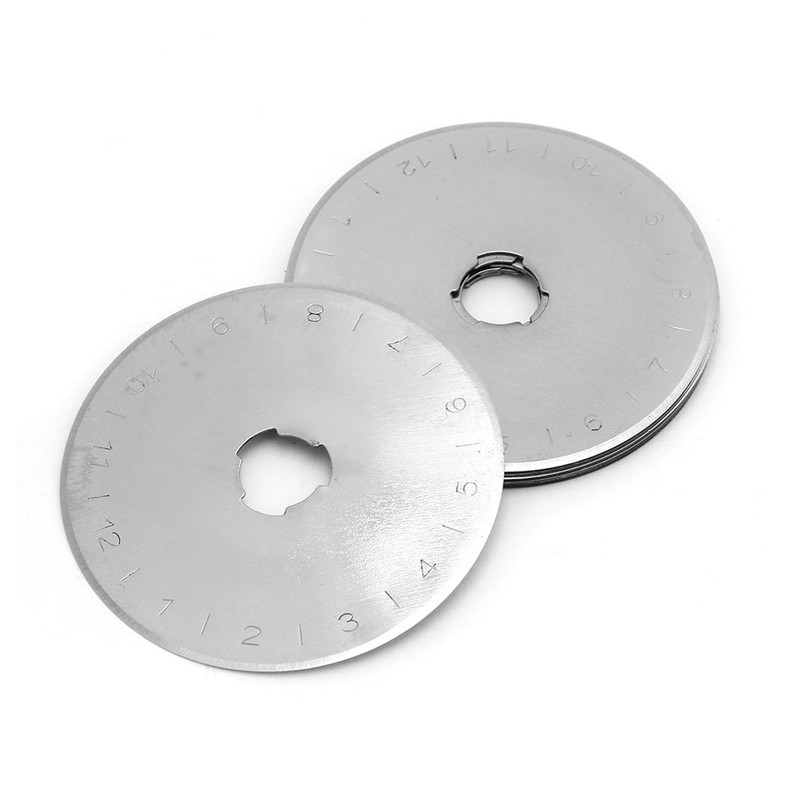 10pcs 45mm Rotary Cutter Refill Blades for Cutting Leather Fabric