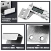 Luomorgo 10 Pcs Tile Display Wall Hanger, Stainless Steel Wall