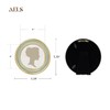 AELS 4x4 Inch Vintage Picture Frame, Elegant Antique Photo Frames