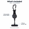 Retractable Phone Lanyard for Everyday Carry – Clip-On Tether with