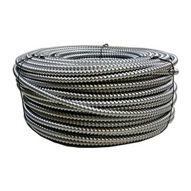 wirenco - (Cut by The Foot) Wirenco 6/2 Metal Clad (MC) Cable with Ground, Aluminum Armored, Stranded Copper Conductors