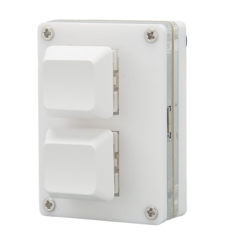 Mini Keypad 2 Keys USB Red Switch Plug and Play