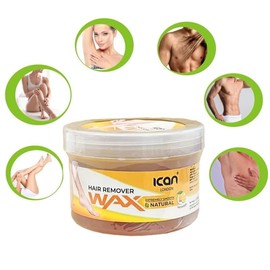 ican London Extremley Smooth Natural Hair Remover Warm Wax 1kg (1000g) (Lemon)