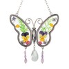 Butterfly Gifts for Mom Aunt Grandma Women Crystal Butterfly Suncatcher