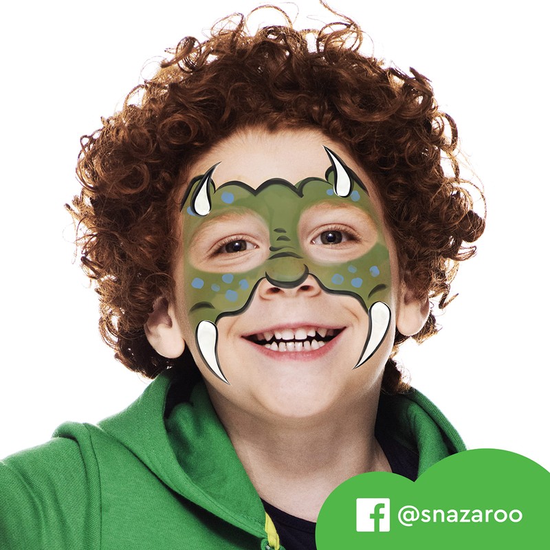 Snazaroo Schminkset für Mädchen,Schminkpalette mit Pinsel, Schwämmchen und Anleitung (engl.),