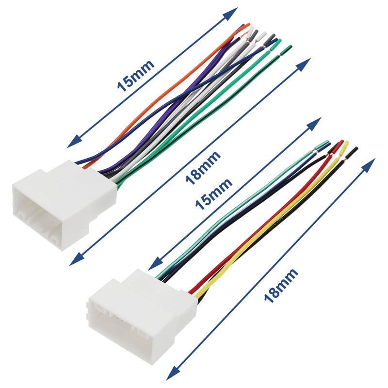 VGOL 1 Set CD Player Wiring Harness Wire Radio Plug,