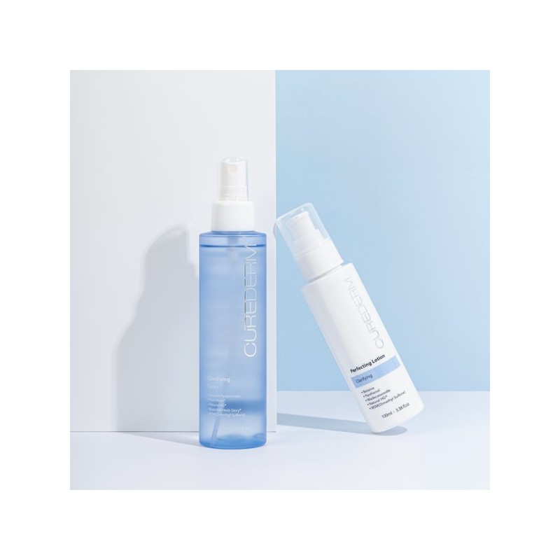 Curederm 클러리파잉 퍼펙팅 로션 Clarifying Perfecting Lotion