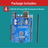 Lonely Binary 4-Pack UNO R3 ATmega328P Blue Development Board Compatible