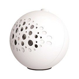 Vibe Spherical Compact Mini Portable Wireless Bluetooth Music Speaker - White